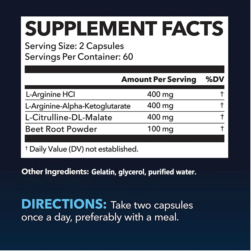 Daitea L-Arginine Supplement