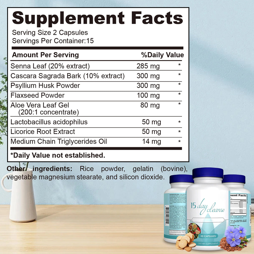 15 Day Colon Cleanse Detox