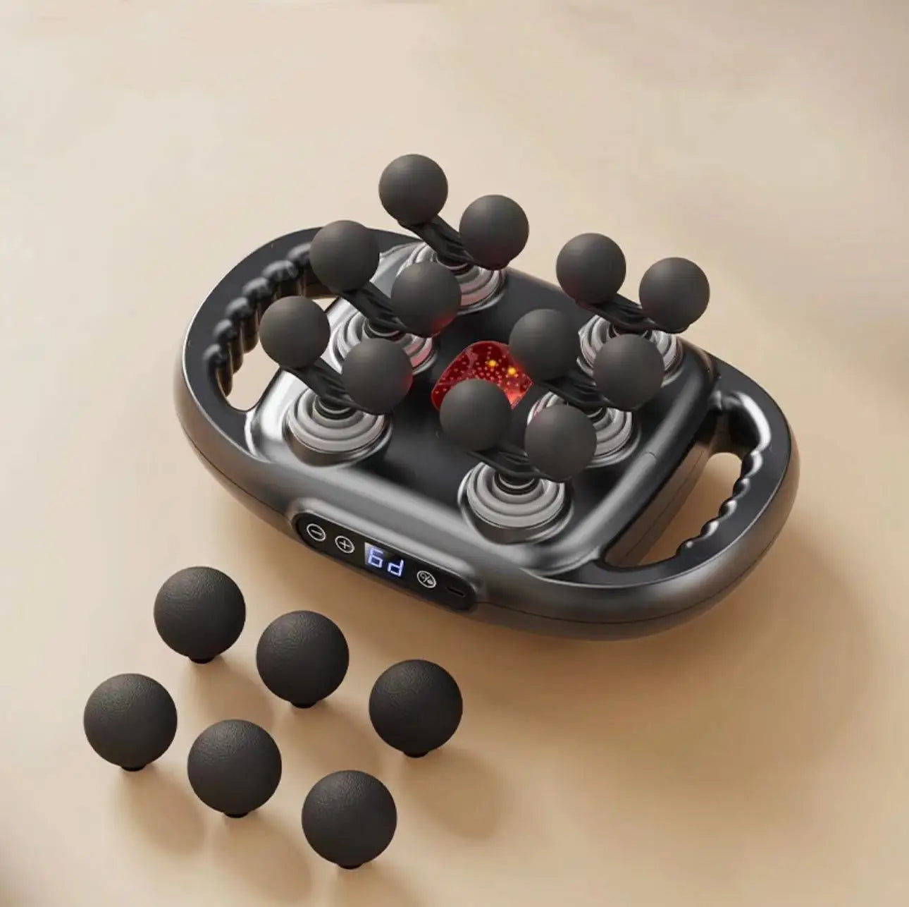 Fascia Gun 12/8 Heads Electric Massage Gun Muscle Relaxation