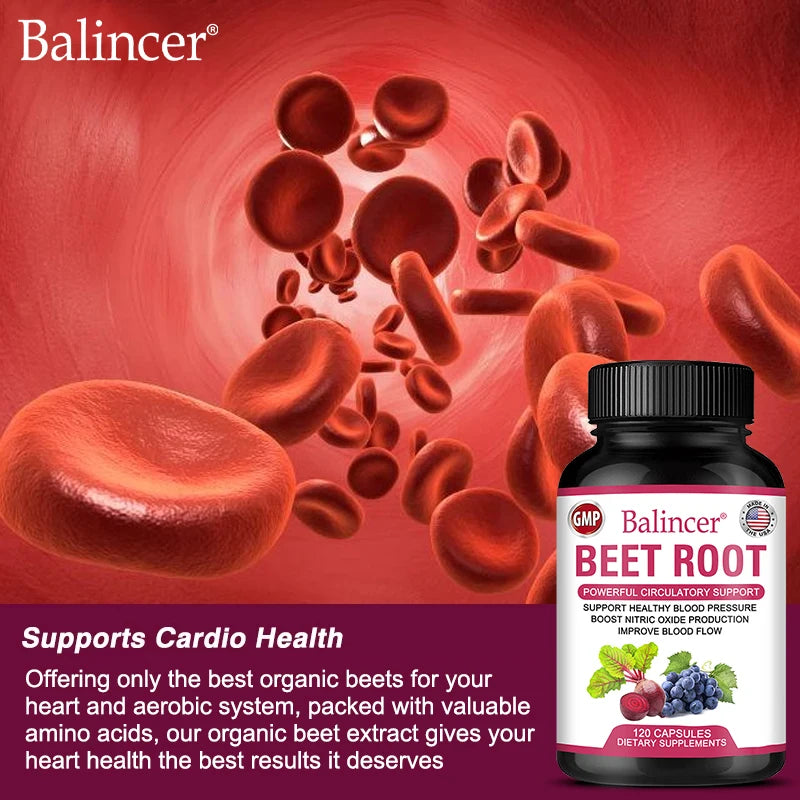 Beetroot - Supports heart and blood vessel health