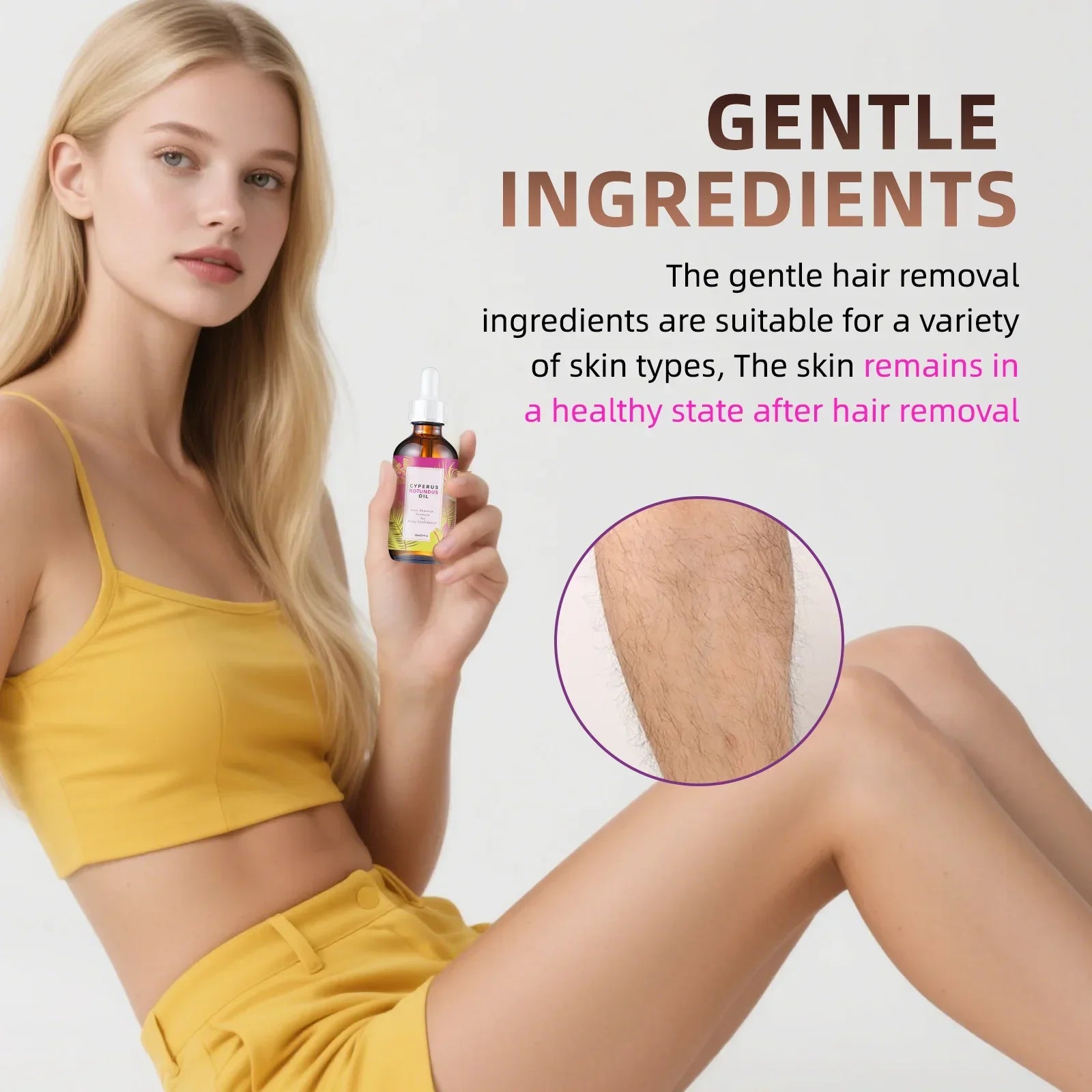 Hair Removal Oil 60ml -120ml