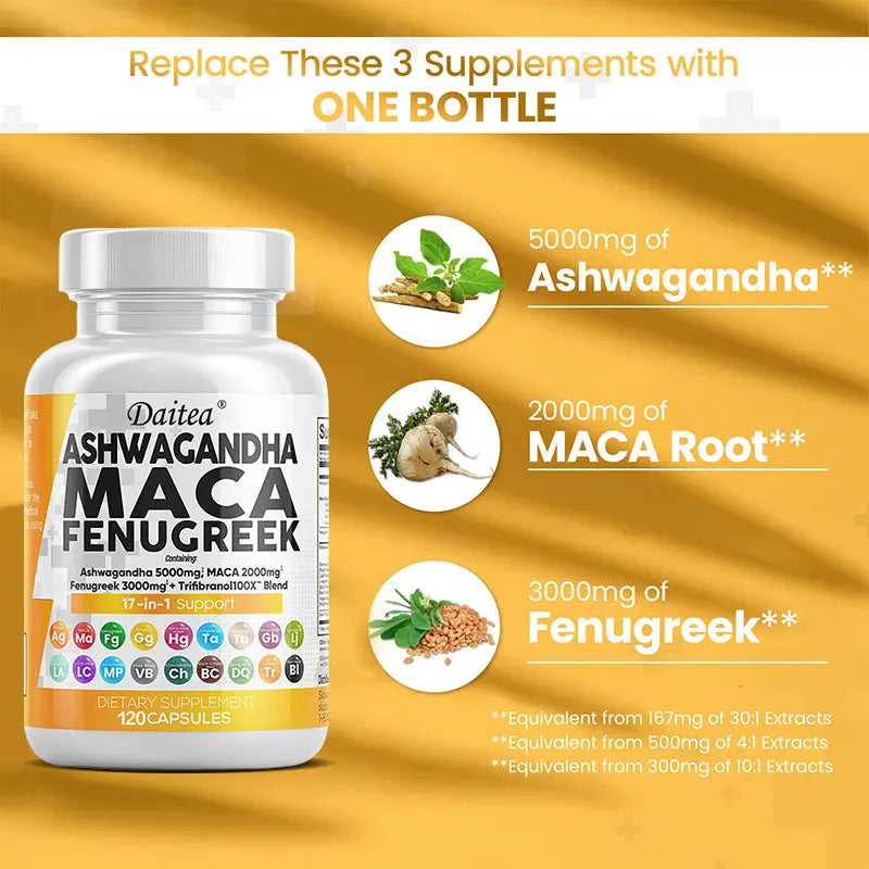 Ashwagandha and Maca Capsules