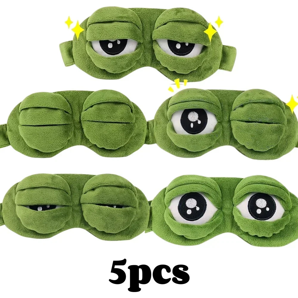 3D Frog Sleep Mask