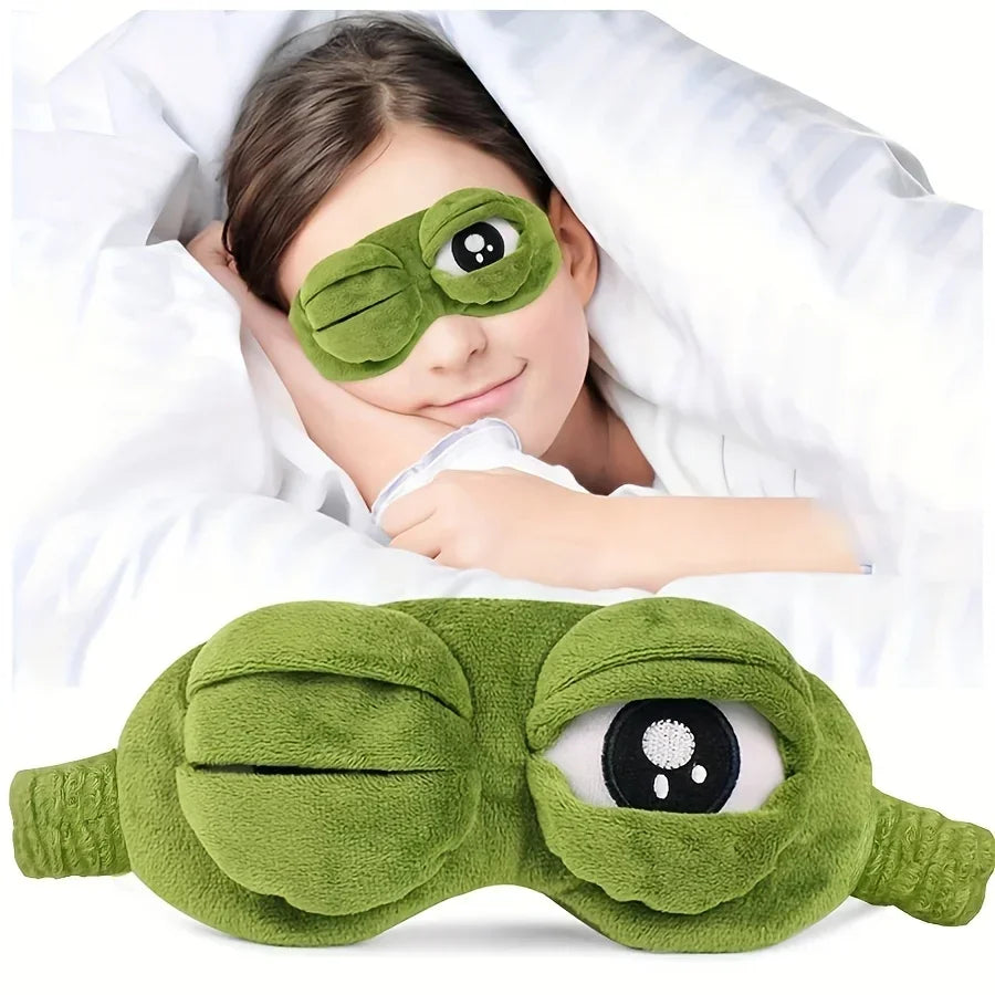 3D Frog Sleep Mask