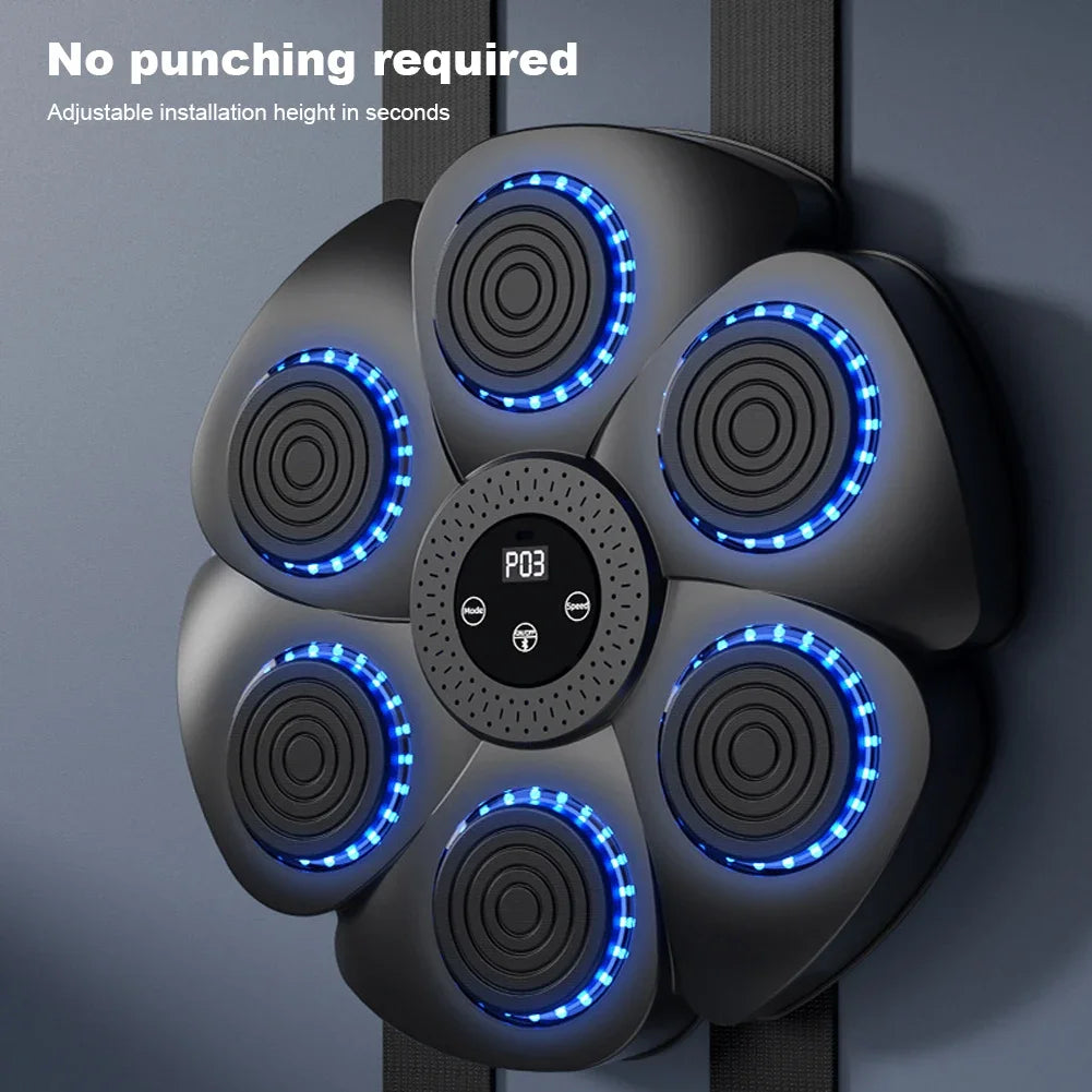 Music Boxing Machine
Sync punches to music with RGB lights. Type-C fast charging.
Train at home. Feel the rhythm. 🎵🥊💡