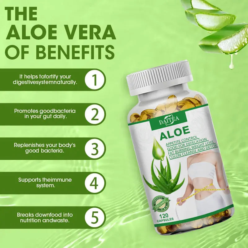Aloe Vera Extract Capsules
