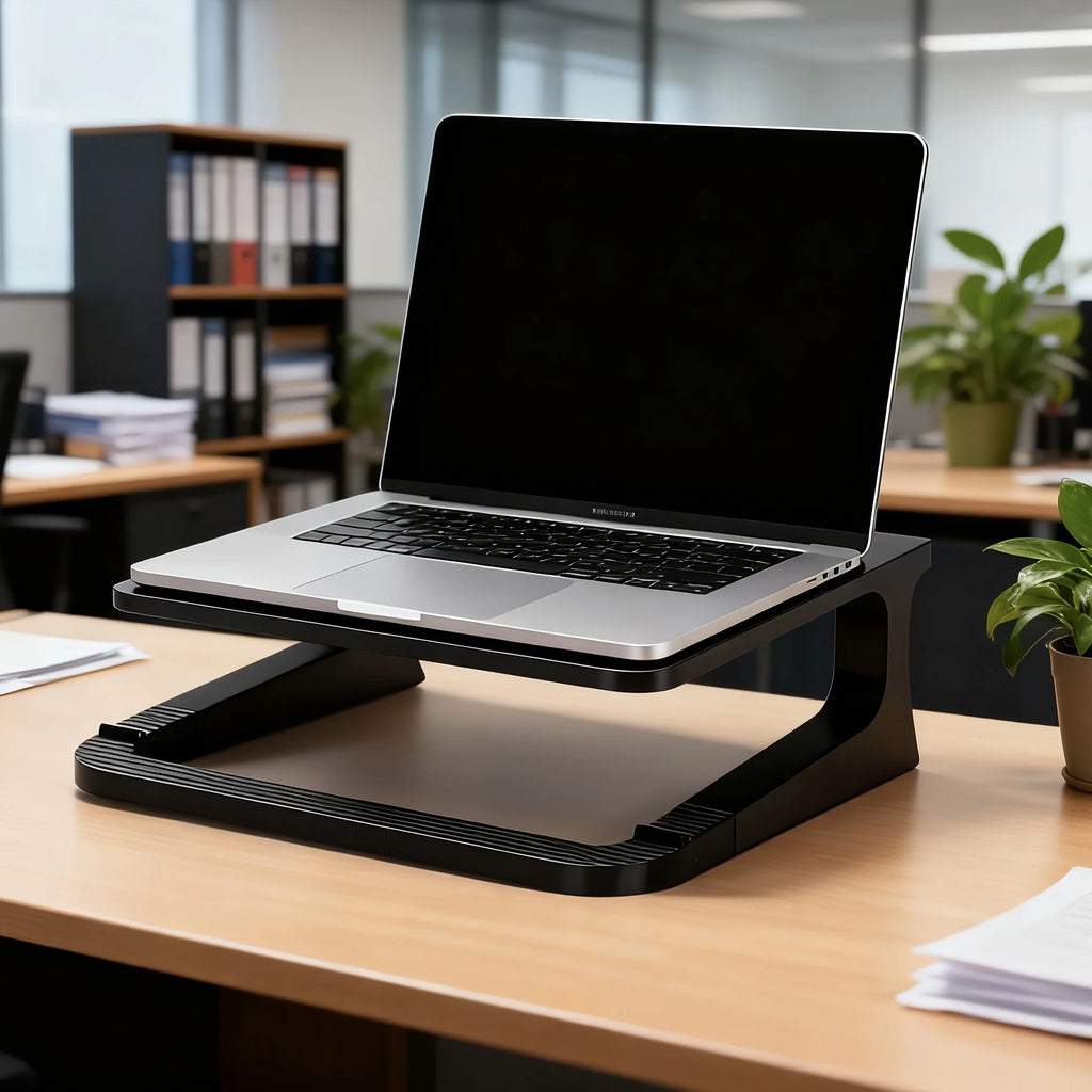 A Laptop Stand That Elevates for Better Cooling