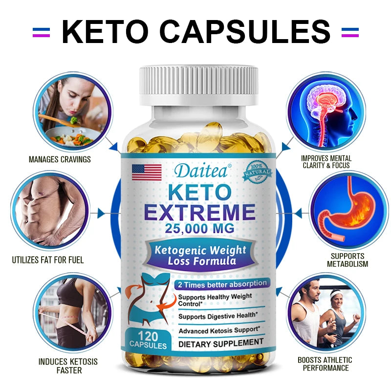 Daitea Keto Supplement 25000mg