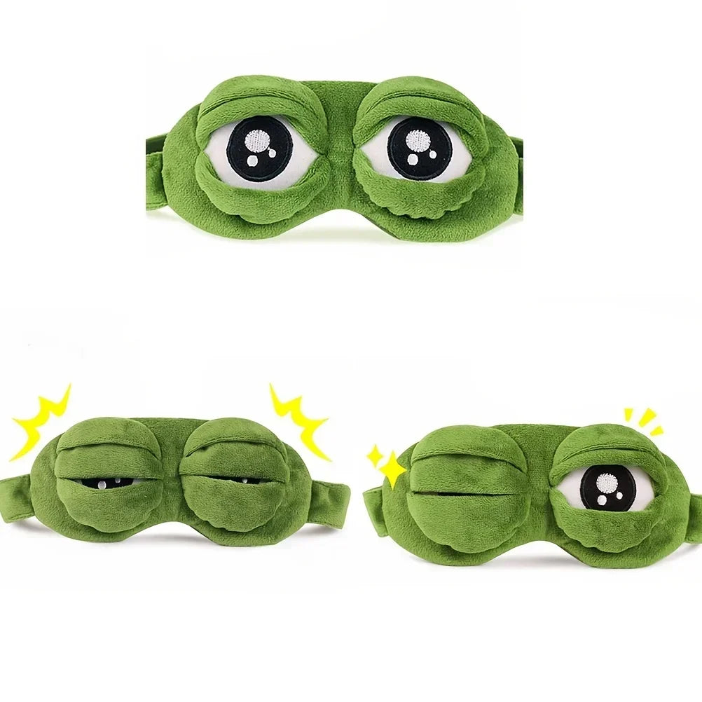3D Frog Sleep Mask