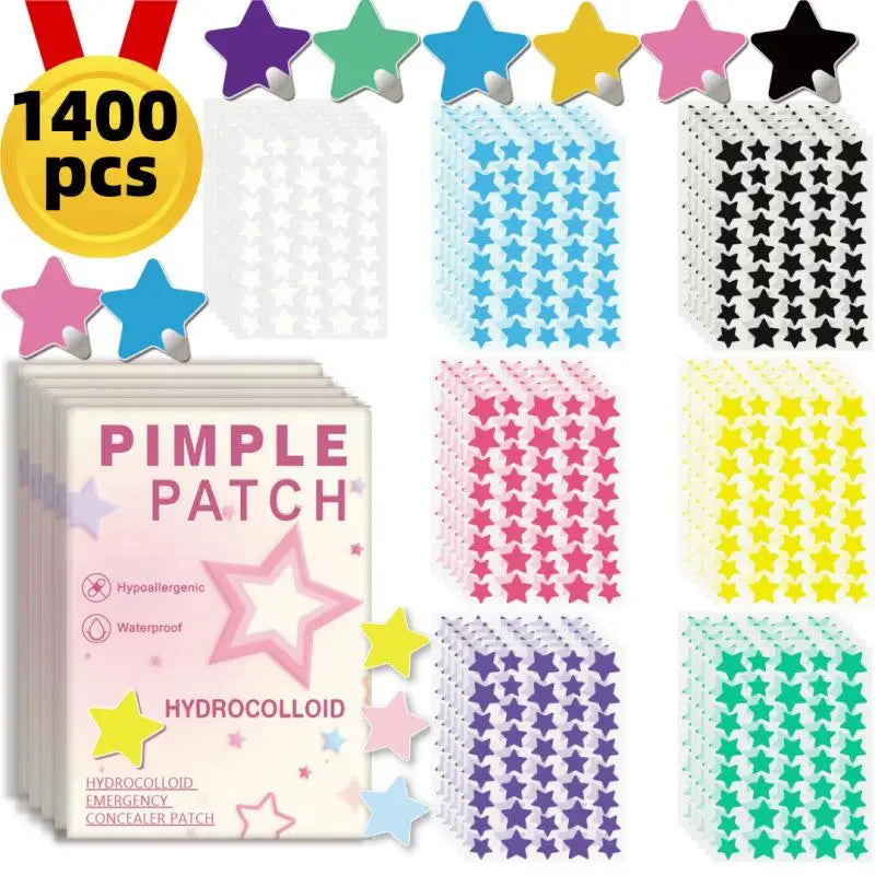 1400 Colorful Pimple Patches