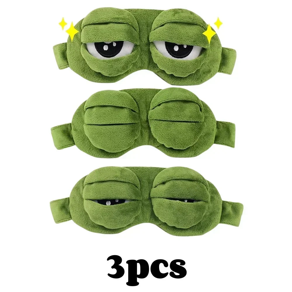 3D Frog Sleep Mask