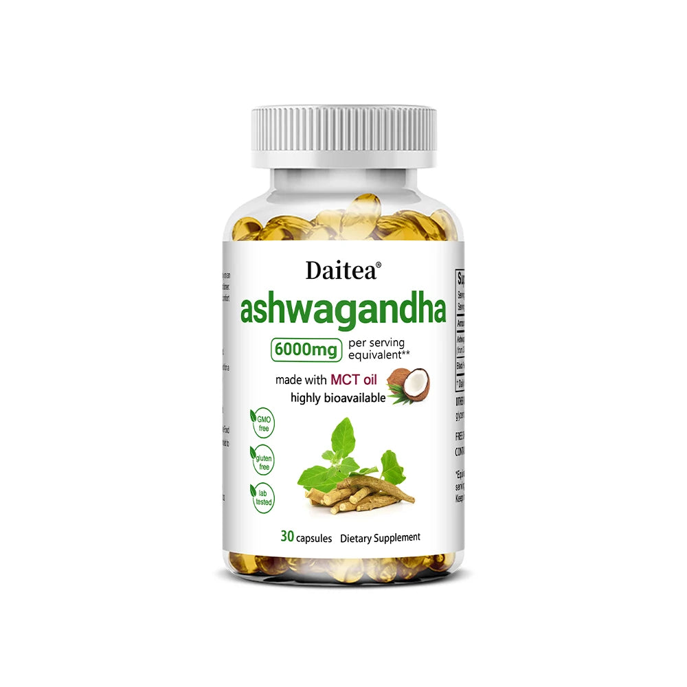 Ashwagandha Root Extract Capsules 6000mg