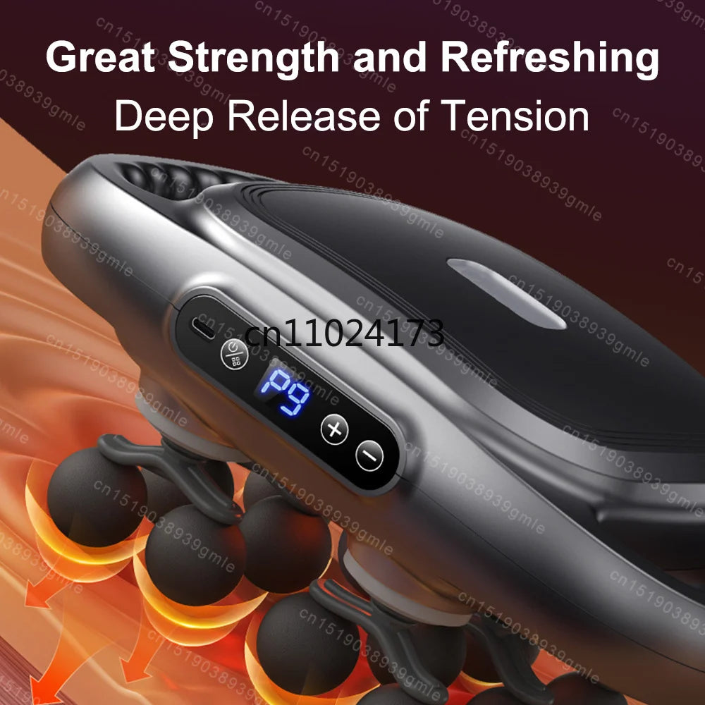 Fascia Gun 12/8 Heads Electric Massage Gun Muscle Relaxation