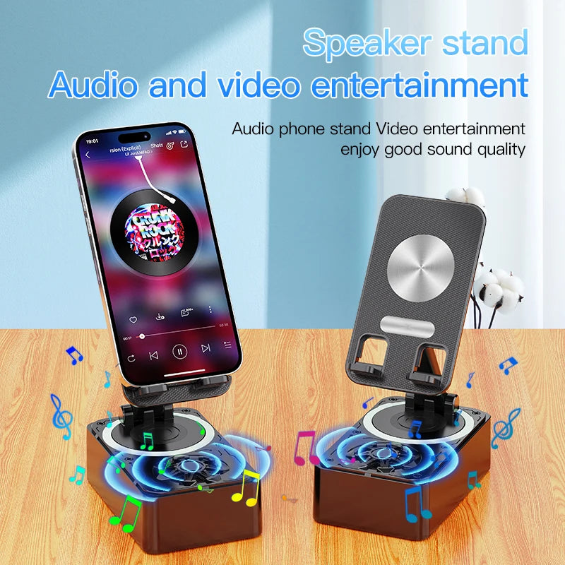 VersaStand 3-in-1: Speaker • Phone Stand • Power Bank