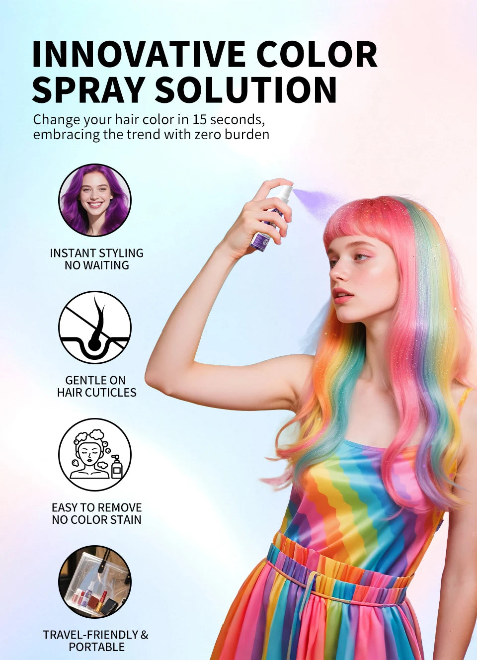 Hair Color Spray