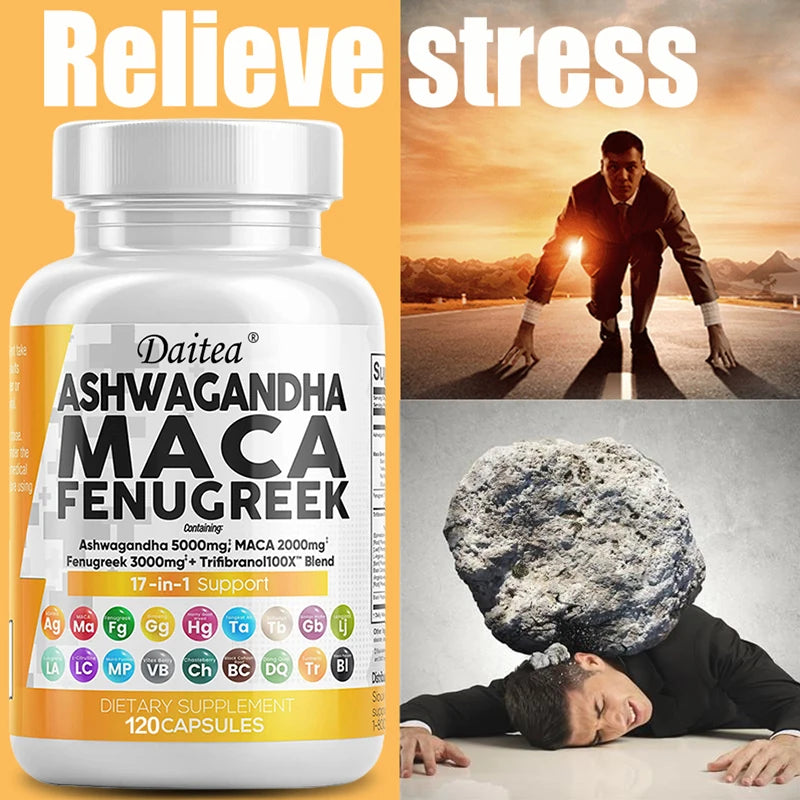 Ashwagandha and Maca Capsules