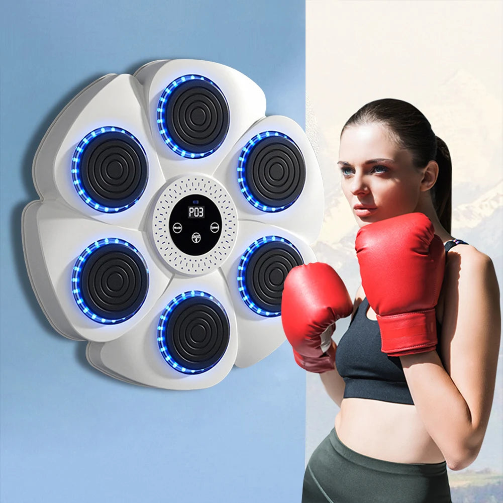 Music Boxing Machine
Sync punches to music with RGB lights. Type-C fast charging.
Train at home. Feel the rhythm. 🎵🥊💡