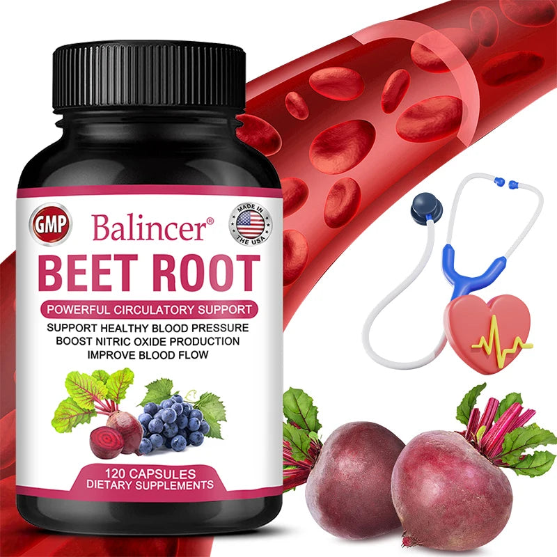 Beetroot - Supports heart and blood vessel health