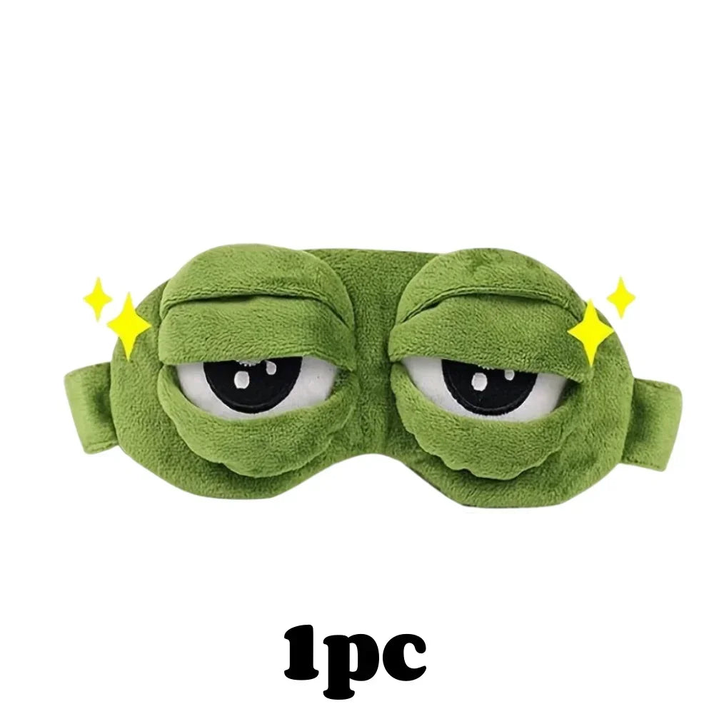 3D Frog Sleep Mask