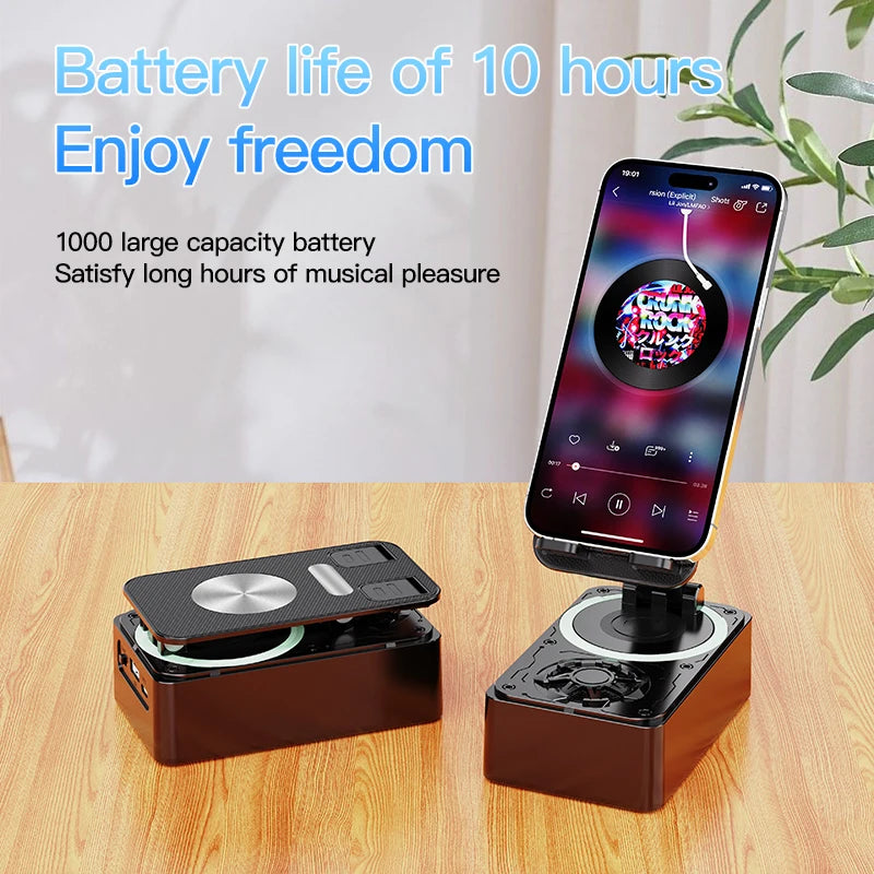 VersaStand 3-in-1: Speaker • Phone Stand • Power Bank