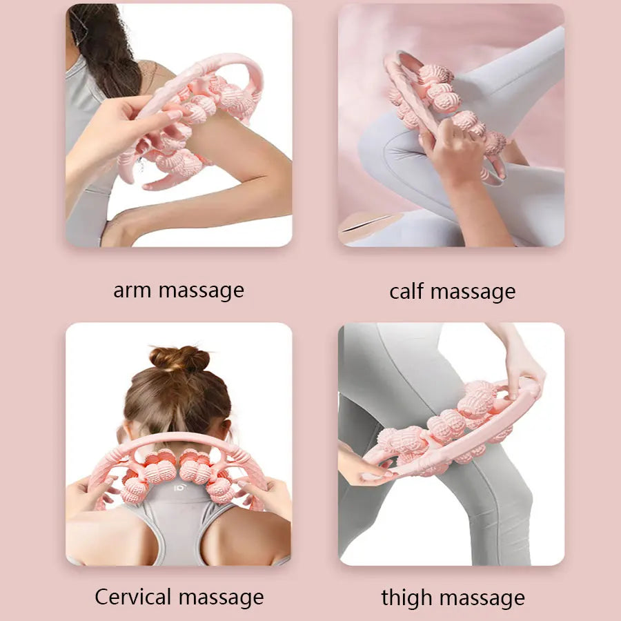 32 Wheel Leg Massager