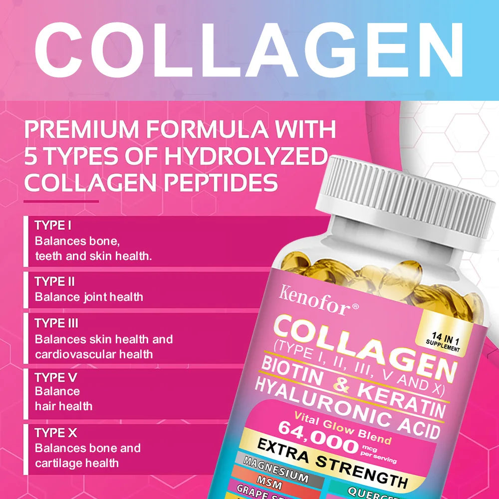 14 IN 1 Collagen Capsules